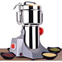 CGOLDENWALL 2400W Molino de Cereales de Open-Cover-Stop Capacidad de 700g- Protección de Sobrecarga &amp- Temporizador…
